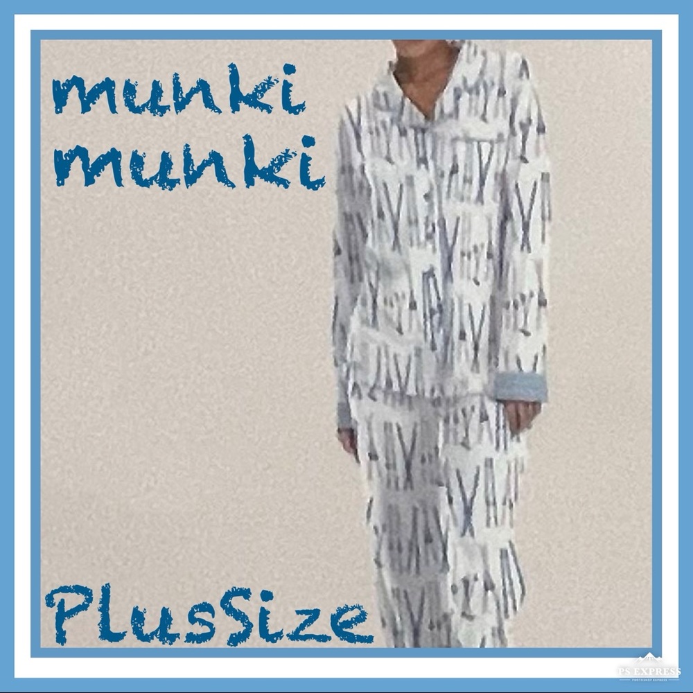 plus size MUNKI MUNKI PAJAMAS